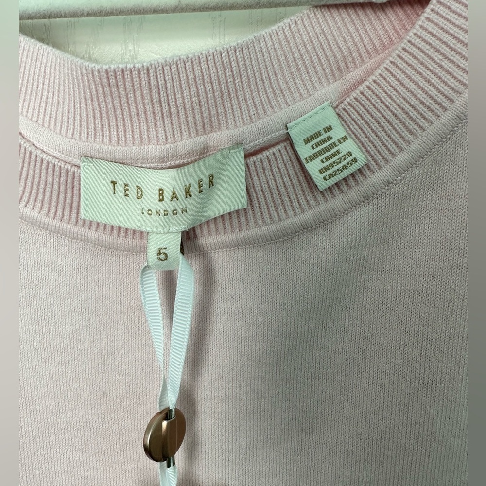 Ted Baker high designer top, size L to XL, NWT - Picture 6 of 7